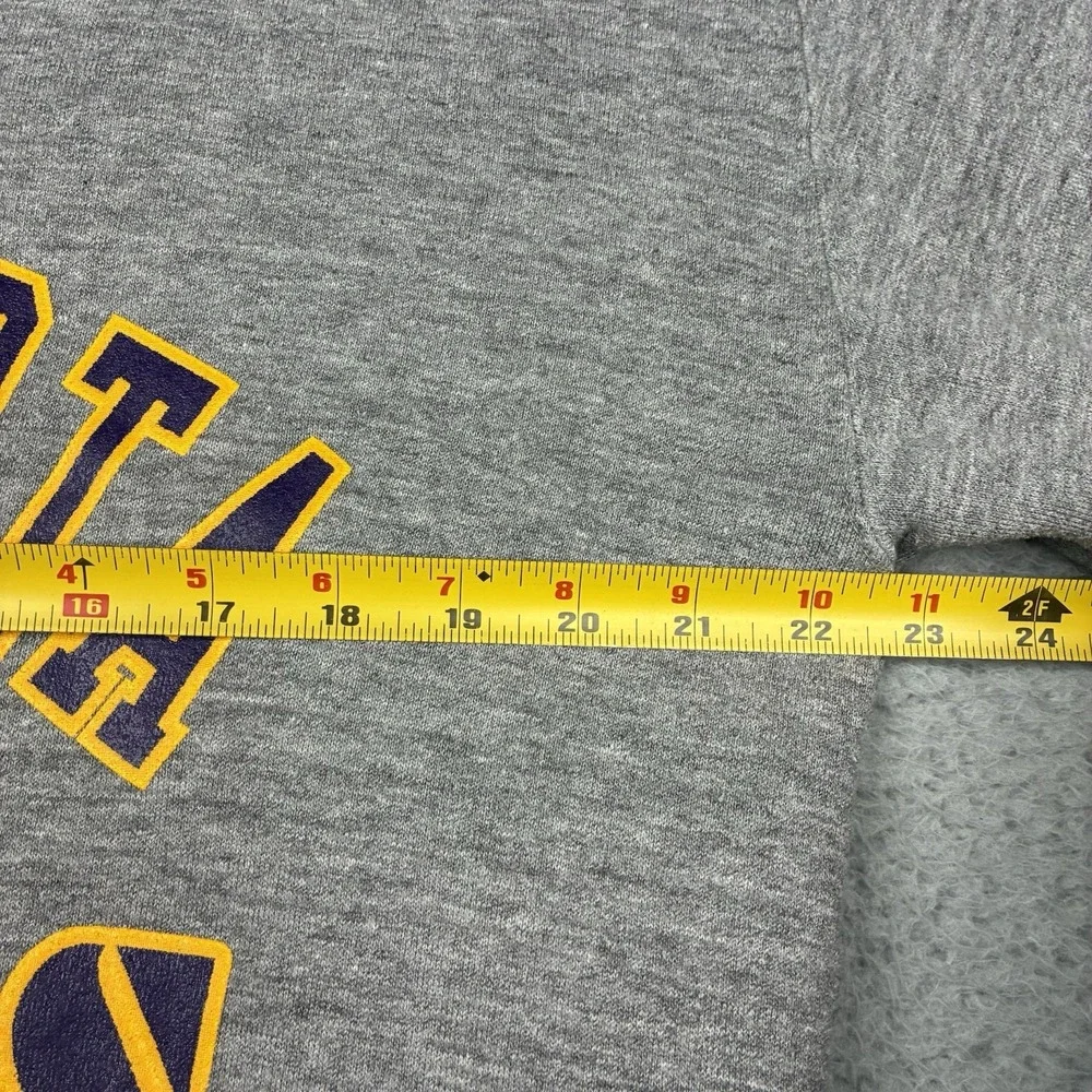 Vintage Minnesota Vikings Sweatshirt Mens Large Gray Russell Athletic USA 90s
